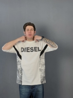 تیشرت تیکه دوزی DIESEL