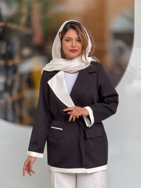 کت یقه سفید مازراتی