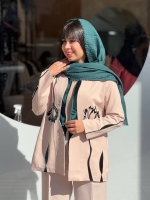 مانتو یقه مخمل دالبر