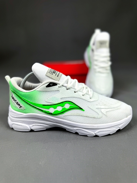 کتونی اسپرت (ساکونی جدید) سفید سبز