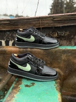 کفش کتونی NIKE JORDAN مشکی سبز روشن