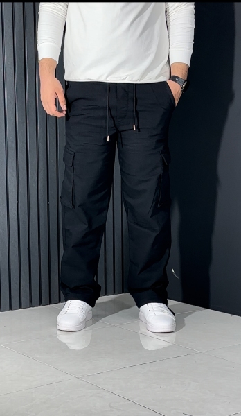 کارگو بگ استایل مردانه مشکی