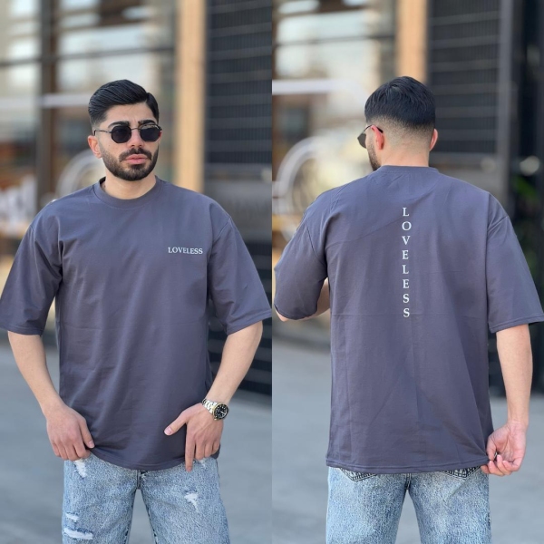تیشرت ماکان Loveless طوسی