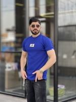 تیشرت مراکش میله ای Diesel آبی