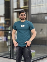 تیشرت مراکش میله ای Diesel سبزآبی