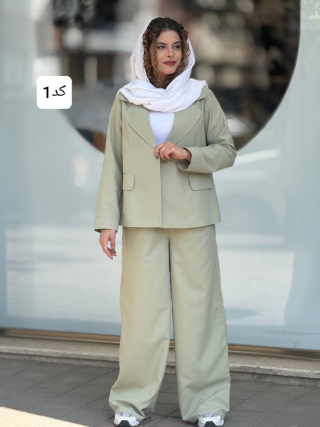 ست مانتو شلوار بگ دوشین