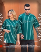 تیشرت گرم بالا راه راه ای بی ال