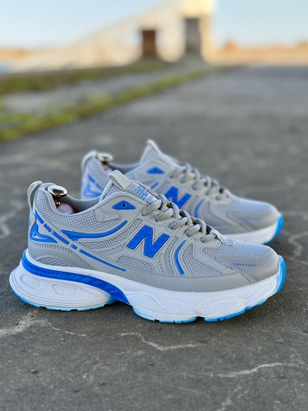 کتونی حراجی اسپرت New Balance 990 طوسی آبی