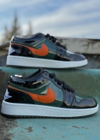کفش کتونی NIKE JORDAN سبز نارنجی