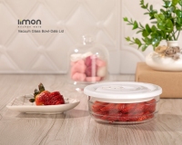 ظرف شیشه ای وکیومی تاریخ دار سایز 3