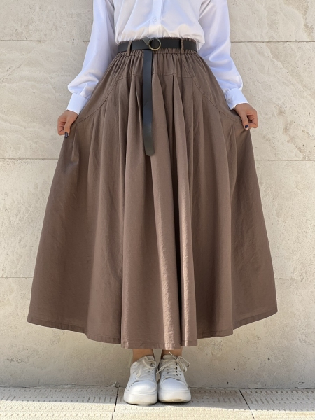 دامن لینن نمال