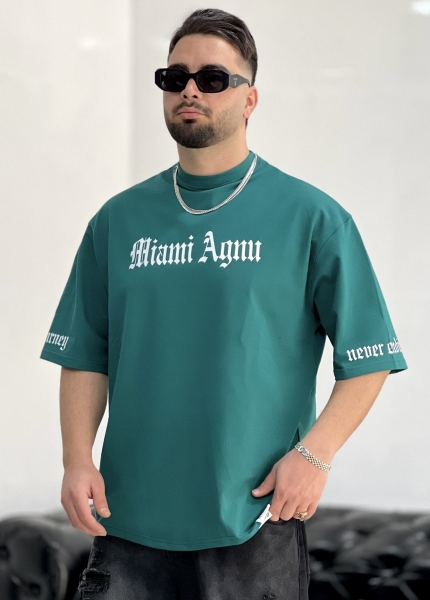 تیشرت دورس Never سبز A