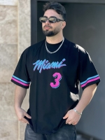 تیشرت Miami3 مشکی D