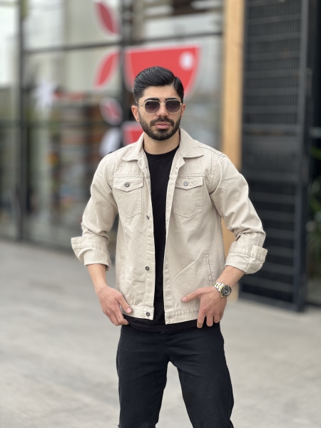 کت کتان خارجی Max کرمی