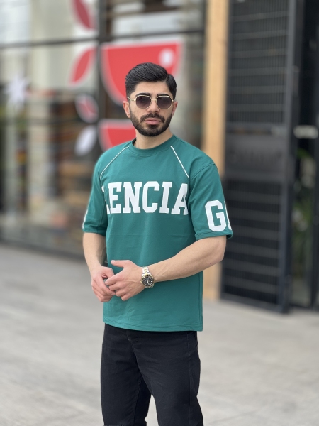 تیشرت ماکان مغزی بالنسیاگا Emsie سبز