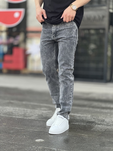 شلوار راسته جین Levis طوسی تیره کد 9584