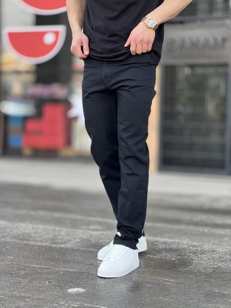 شلوار راسته جین Levis مشکی کد 9603
