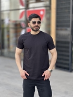 تیشرت ساده قواره استاندارد Civan مشکی