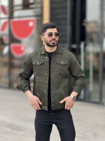 کت کتان خارجی Max سبز ارتشی