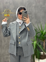 ست سه تیکه کت شلوار ژیله