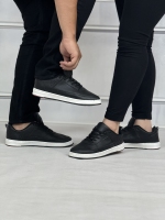 کفش اسپرت لاگوست مشکی زیره سفید