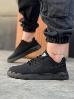 کتونی سایز میانه Nike air مشکی مات