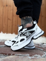 کتونی New Balance سفید مشکی طوسی