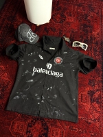 پیراهن آستین کوتاه balenciaga مشکی