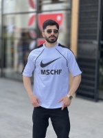 تیشرت مغزی پنبه Nike سفید