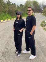 تی شرت و اسلش قواره لش صد در صد پنبه