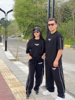 ست تی شرت و اسلش صدر صد پنبه قواره لش