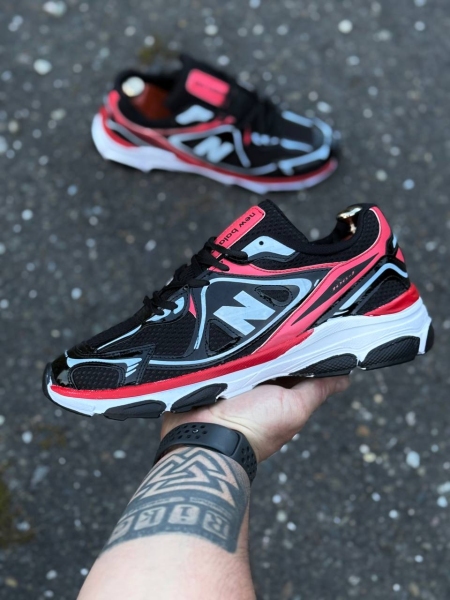 کتونی اسپرت new balance 1064 مشکی قرمز