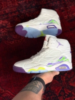کتونی ساقدار JORDAN6 سفید بنفش