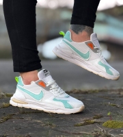 کتونی اسپرت NIKE NEW سفید فیروزه ای