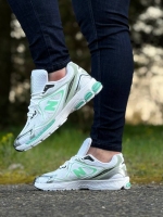 کتونی اسپرت new balance 1064 سفید سبز
