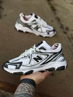 کتونی اسپرت new balance 1064 سفید نقره ای