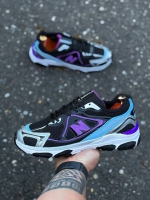 کتونی اسپرت new balance 1064 مشکی بنفش آبی