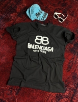 تیشرت آستین کوتاه balenciaga مشکی