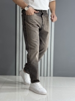 شلوار مام فیت ذغالی ( قد 100 سانت )