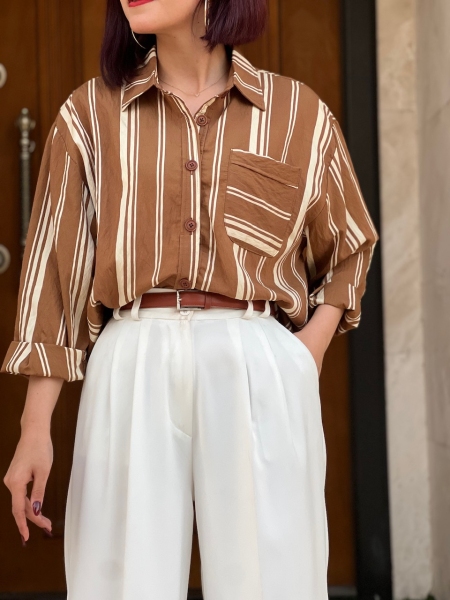 شومیز آبنباتی