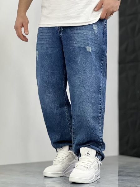 بگ جین ZARA آبی کد 702 B