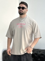 تیشرت 2نخ Minimal کرم M