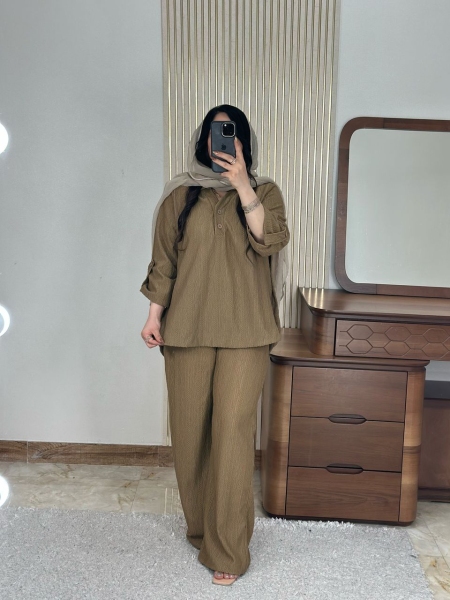 شومیز شلوار نیلان