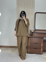 شومیز شلوار نیلان
