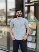 تیشرت بوکله خنک iq آبی فیروزه ای