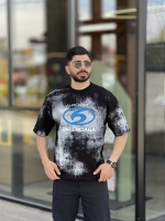 تیشرت دورس باکسی Balen آبرنگی مشکی