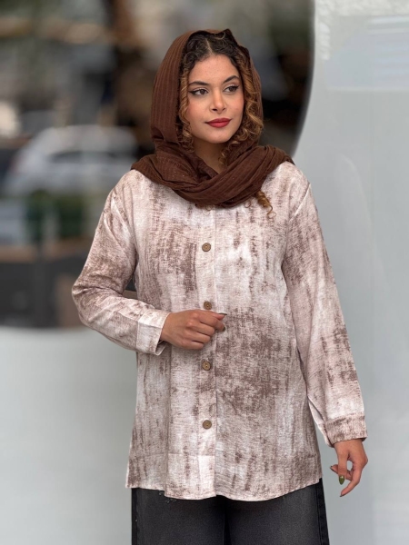 شومیز ساده گازوئیلی