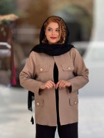 کت 4جیب دکمه طلایی مازراتی