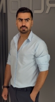 پیراهن دوشین ابی روشن