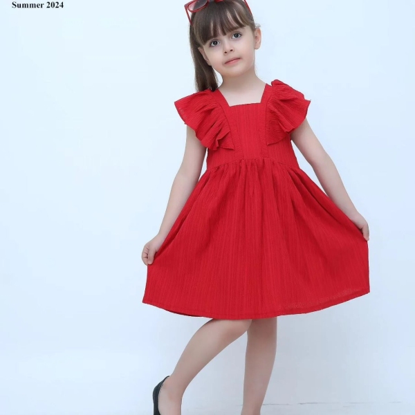 پیراهن دخترانه پروانه ای